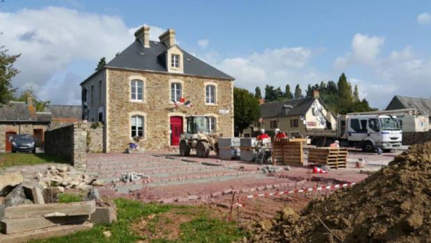 La mairie du Hommet-d'Arthenay inaugure son nouveau système de gestion des eaux pluviales