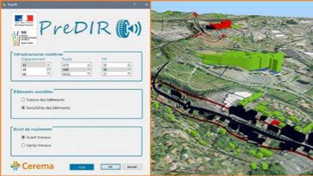 PreDIR, un outil cartographique pour visualiser la « sensibilité acoustique » de la route