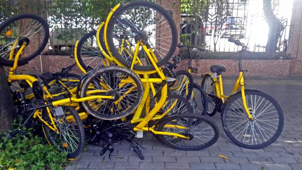 La Chine prise de vitesse par l’engouement pour les vélos en libre-service
