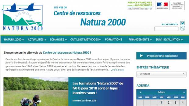 Le centre de ressources Natura 2000 a désormais son site web