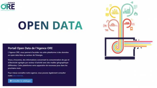 L’agence ORE lance un service d’open data sur la consommation d’électricité et de gaz en France