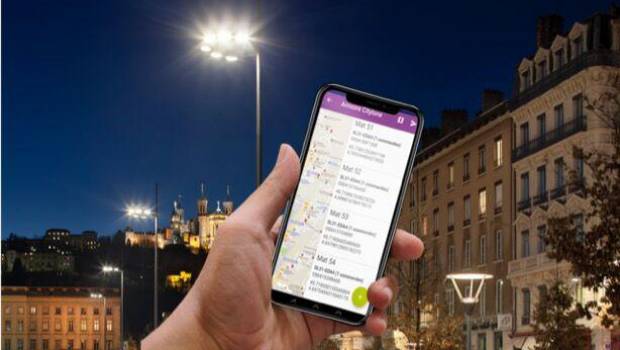 Une application mobile pour faciliter la télégestion de l’éclairage urbain