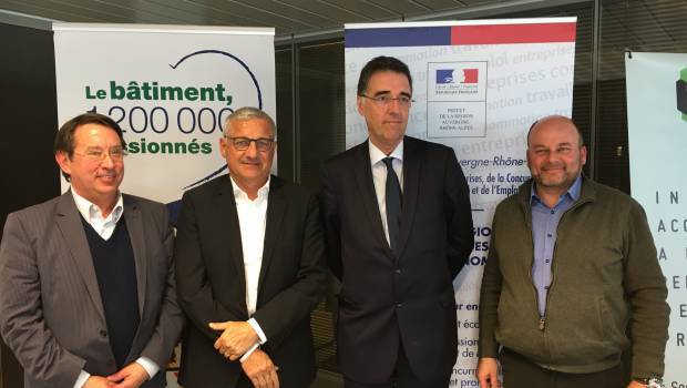Auvergne-Rhône-Alpes : les fédérations du BTP signent un accord-cadre pour la transition écologique