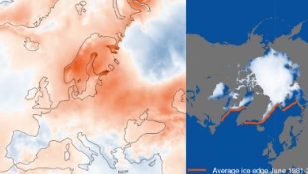 Le mois de juin 2020 est le plus chaud jamais enregistré, avec des records en Sibérie