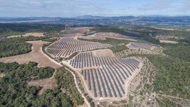 Engie inaugure son parc solaire à Gréoux-les-Bains