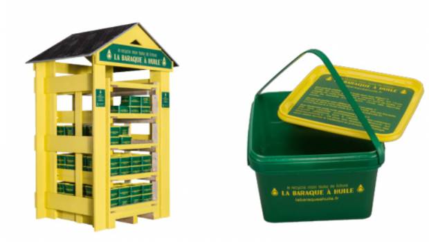 La Baraque à huile, pour faciliter la collecte des huiles alimentaires usagées