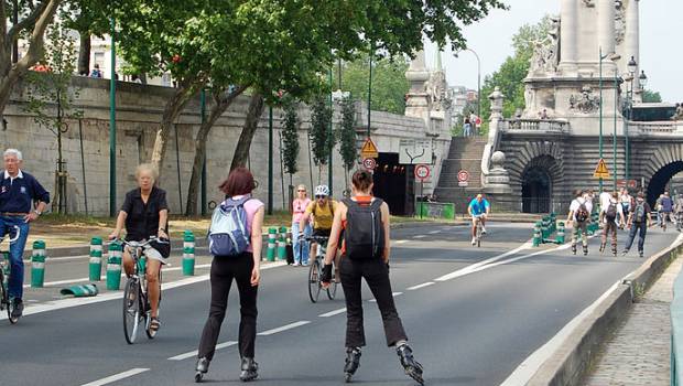 Piétonnisation des voies sur berge : aucun impact significatif sur la qualité de l’air d’après Airparif