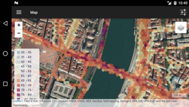 Une application mobile pour cartographier l’environnement sonore