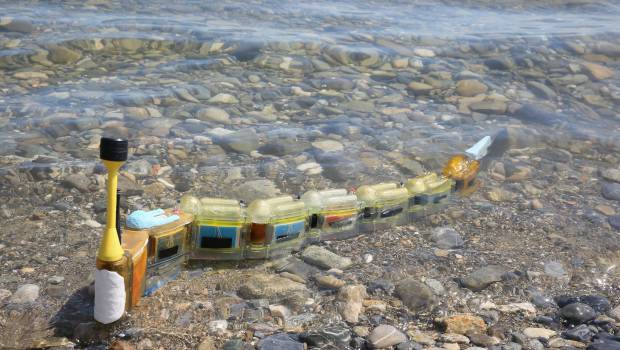 Un robot nageur pour traquer la pollution