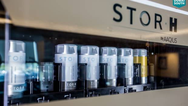 Un distributeur de cartouches d’hydrogène