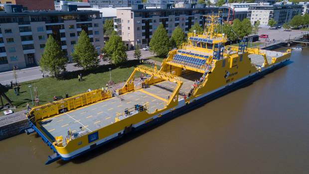 Les ferries « 100 % électrique » débarquent en Finlande