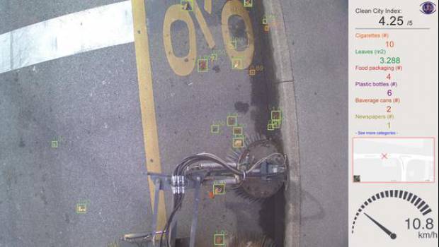 Un logiciel pour mesurer la propreté des villes