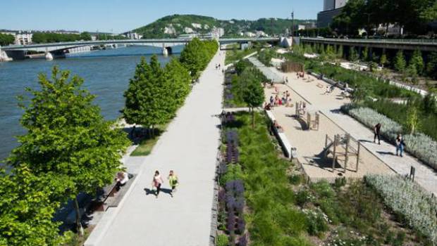 La promenade fluviale des quais de Rouen, lauréate du grand prix national du paysage 2018