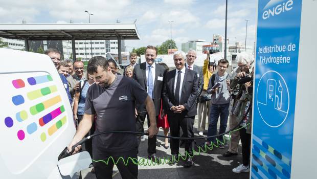 Inauguration de la station hydrogène du Marché de Rungis