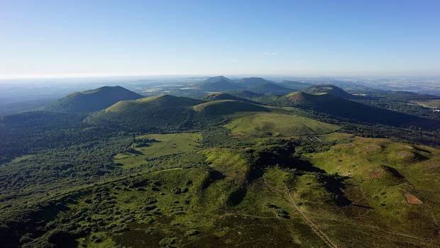 La Chaîne des Puys est inscrite au patrimoine mondial de l'Unesco