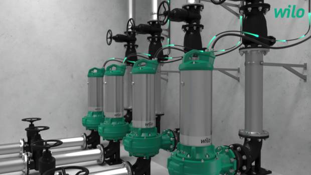 Wilo lance un poste de relevage intelligent pour les eaux usées