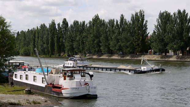 Le transport fluvial sera favorisé pour évacuer les déblais des chantiers du Grand Paris Express