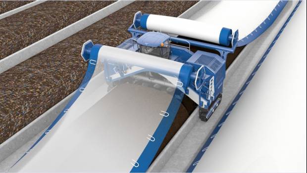 [Pollutec 2018] Solution haute performance de retournement et ventilation des biodéchets