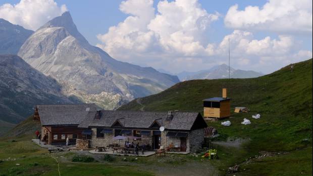 Une pile à hydrogène à l'air de la montagne
