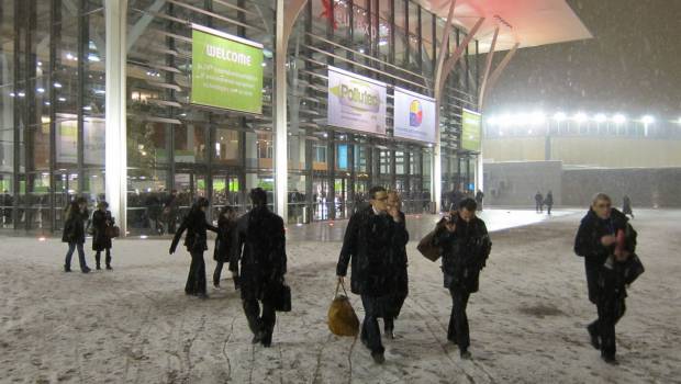 [40 ans de Pollutec] La neige laisse son empreinte sur l’édition 2010