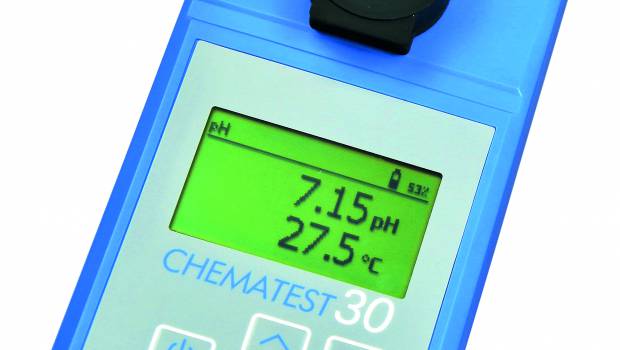 Mallette d’analyse portable pour désinfectants et pH