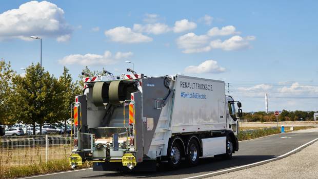 Renault Trucks lance une benne à ordures ménagères électrique