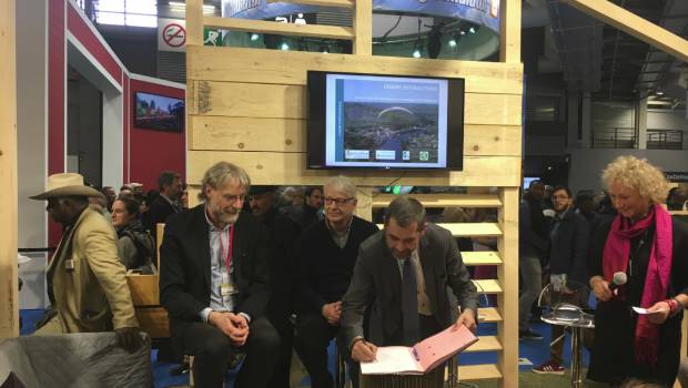 Signature d'une chaire partenariale pour la transition alimentaire dans les territoires