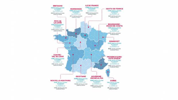 De nouveaux chiffres disponibles pour les ICPE françaises