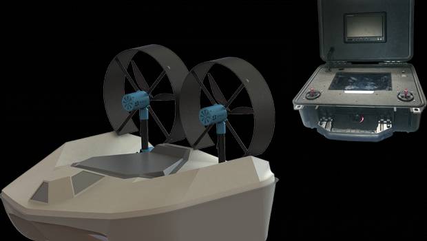 Un drone aquatique auto-apprenant pour inspections et prélèvements environnementaux