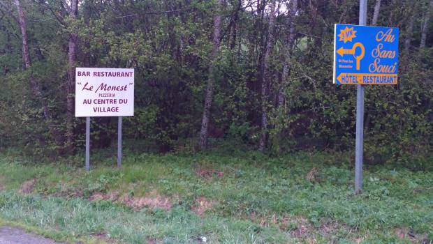 Les restaurants ruraux en passe de réinstaller des pré-enseignes