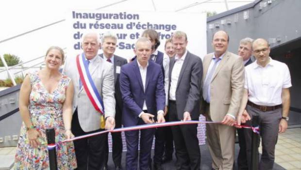 Paris-Saclay : un réseau d’échange de chaleur et de froid inauguré