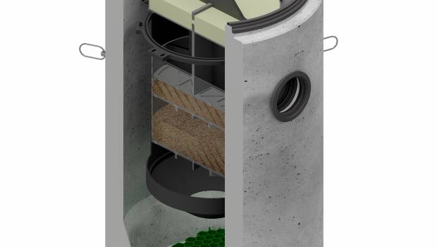 Dépollueur modulaire des eaux de ruissellement