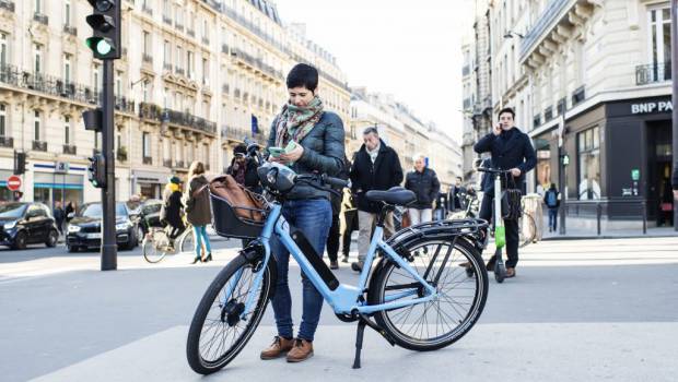 Ile-de-France Mobilités lance un nouveau service de location de vélos électriques