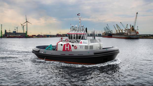 Un remorqueur propulsé à l’hydrogène pour le port d’Anvers