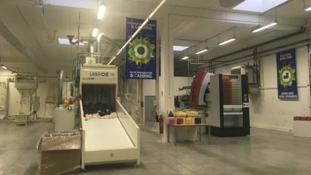 Le Ceti recycle les vêtements en fil de coton