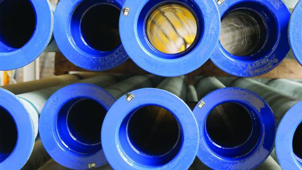 Une canalisation spéciale eaux agressives