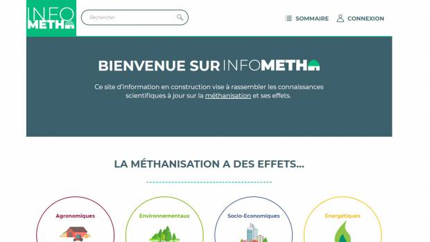 Un site d'information scientifique sur la méthanisation