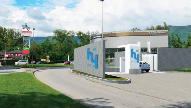 La première station de recharge hydrogène installée à Chambéry