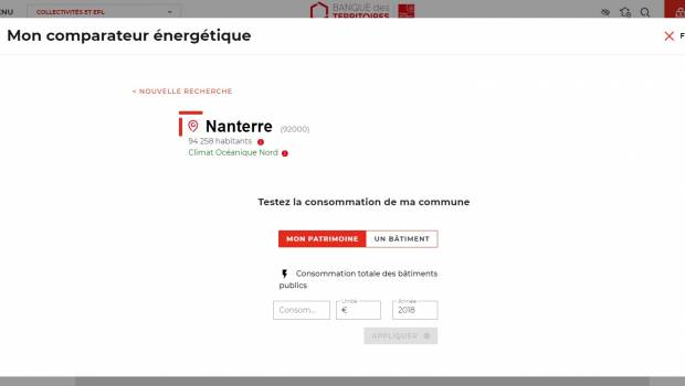 Les communes françaises peuvent comparer leurs consommations énergétiques