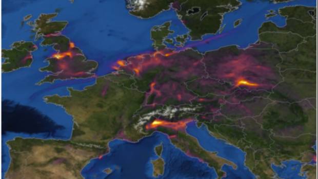 Copernicus et le CAMS proposent des outils pour la recherche sur le Covid-19