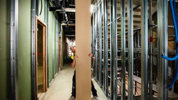 En 2019, 107.000 tonnes de déchets de plâtre ont été recyclées