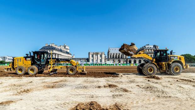 Des terres inertes pour verdir les abords du château de Vincennes