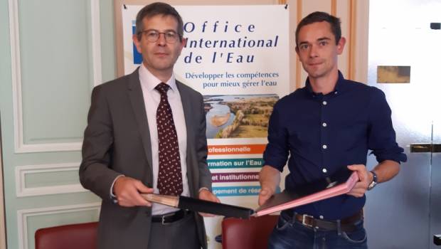 L’UPGE et l’OIEau signent une convention-cadre