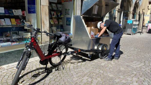 Un service de livraison combine fluvial et vélos-cargos électriques à Strasbourg