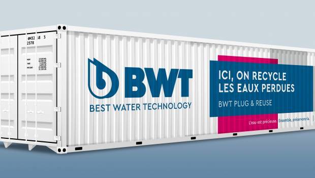Une unité mobile BWT pour recycler les eaux usées des industriels