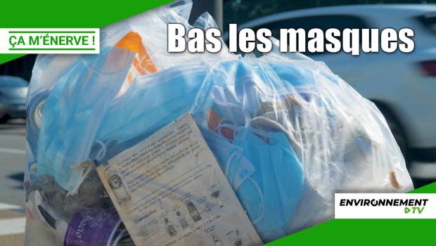 [Vidéo] Ça m'énerve ! Les masques jetés dans la nature