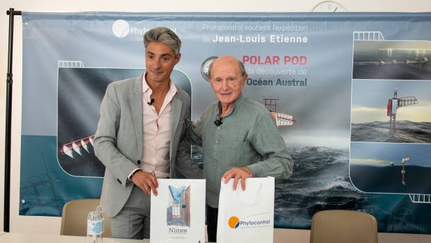 Phytocontrol devient mécène de Polar Pod, l’expédition australe de Jean-Louis Etienne