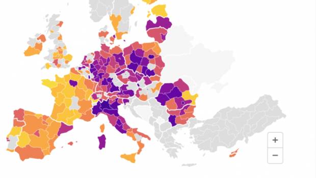 Dans les villes européennes, la pollution a coûté plus de 166 milliards d'euros en 2018