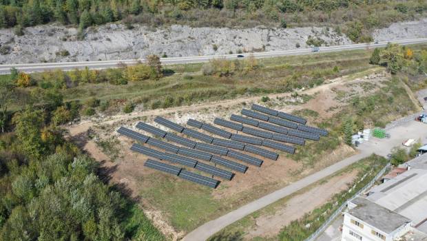 Arkolia inaugure une centrale photovoltaïque sur un site industriel privé