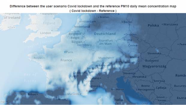 À l’occasion du reconfinement, Copernicus partage des données sur la qualité de l’air